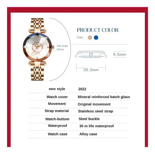 Reloj de lujo para dama